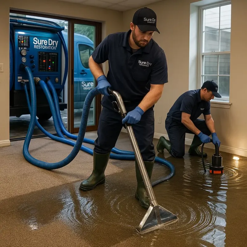 Water Extraction and Removal process in Lac du Flambeau, WI